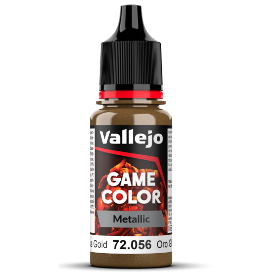 Vallejo Game Color 72.056 Glorious Gold, 18 ml